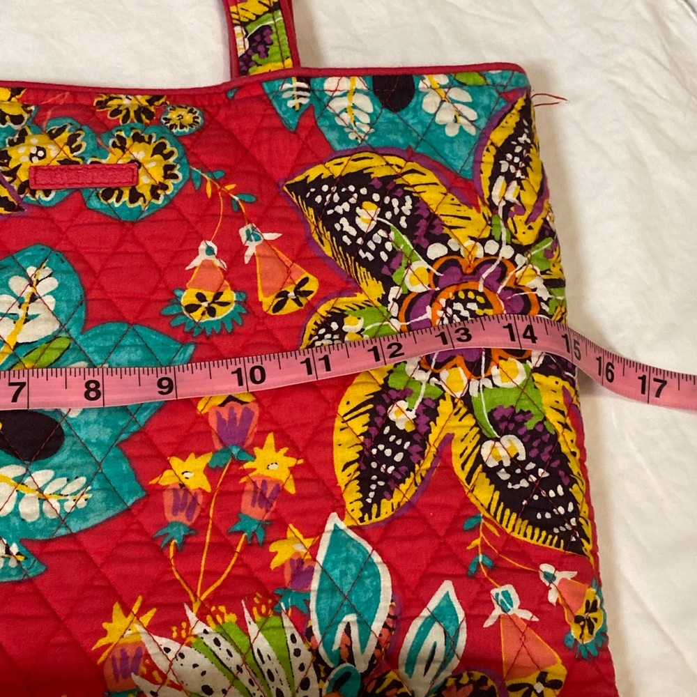 Floral Vera Bradley Tote Mandy rumba